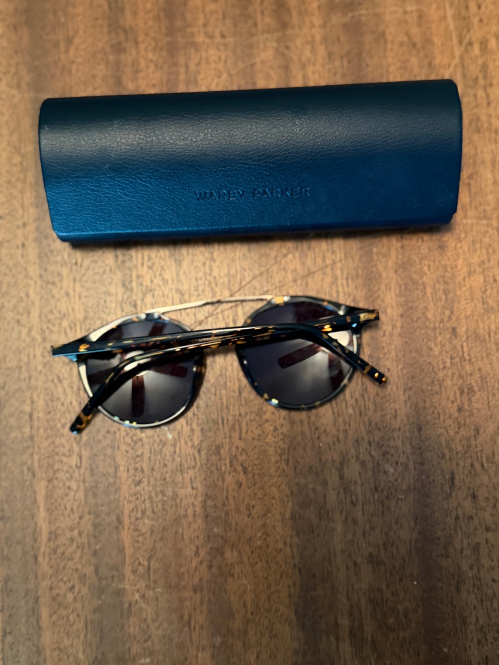 Warby Parker Tortoiseshell Round Sunglasses - Picture 2 of 2